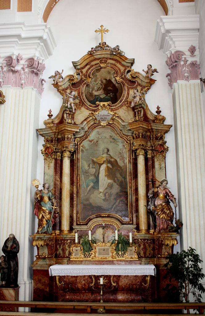 Kath. Pfarrkirche Untergriesbach (Altäre) Kaltenecker Denkmalpflege